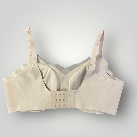 NWOT HONEYLOVE CrossOver Bra Tan Sz XL - Picture 3 of 9